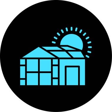 ev vektörü simgesi modern basit vektör illüstrasyonu