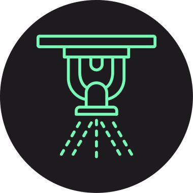 Bir b simgesinin vektör illüstrasyonu