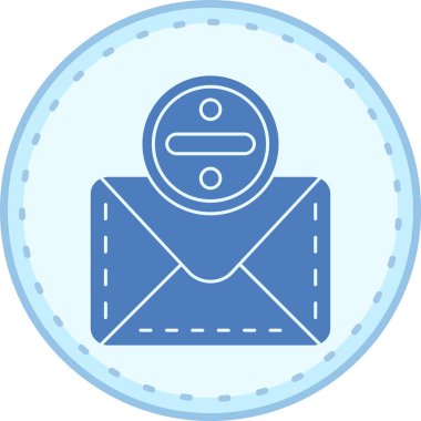 E-posta. Web simgesi basit illüstrasyon