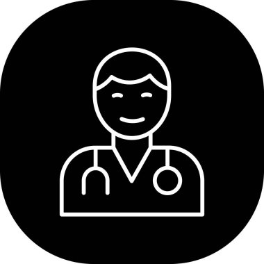 Doktor Simge vektör illüstrasyonu