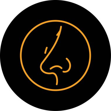 İnsan yüzü vektör çizim