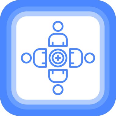 seo modern simgesinin vektör illüstrasyonu