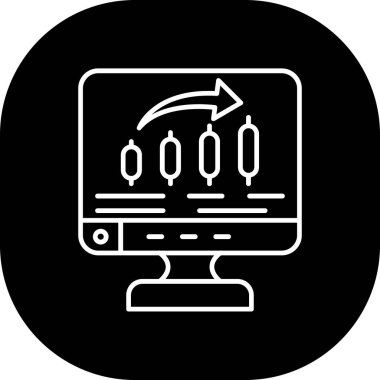 bilgisayar simgesi, vektör illüstrasyonu