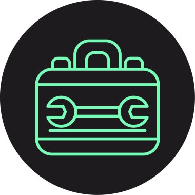 Çanta. Web simgesi basit illüstrasyon