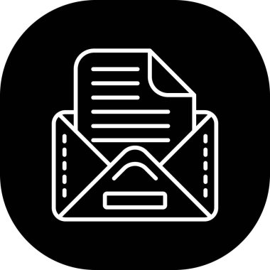 e- posta simgesi vektör illüstrasyonu