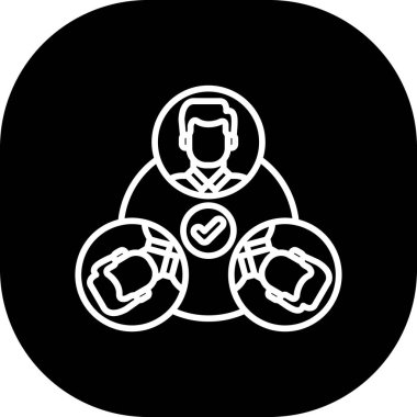 seo modern simgesinin vektör illüstrasyonu