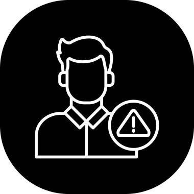 Vektör Avatar Simgesi illüstrasyonu