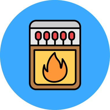 Simge vektör resimlemesini ateşle