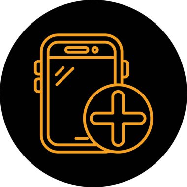 Uygulama modern simgesinin vektör illüstrasyonu