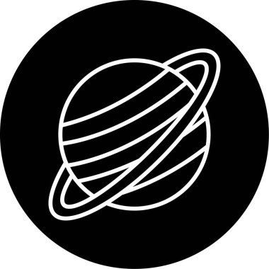 Moda Biçimli Dünya Simgesi İzole Arkaplan