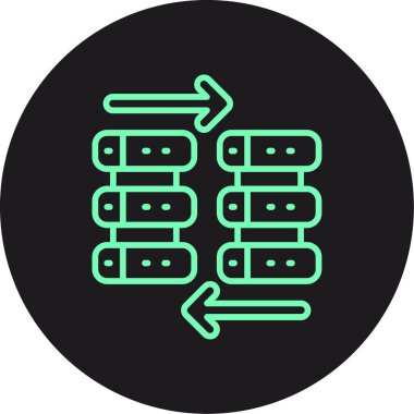 Seo simgesinin vektör illüstrasyonu