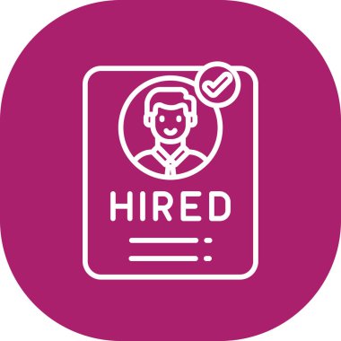 İş ve finans simgesinin vektör illüstrasyonu