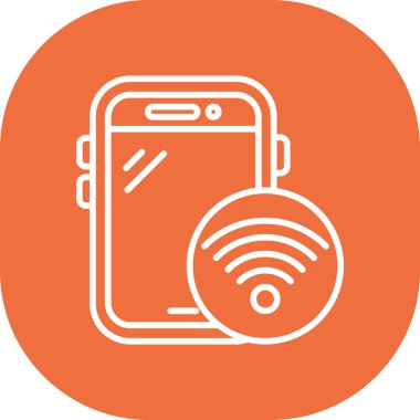 mobil simge vektör illüstrasyonu