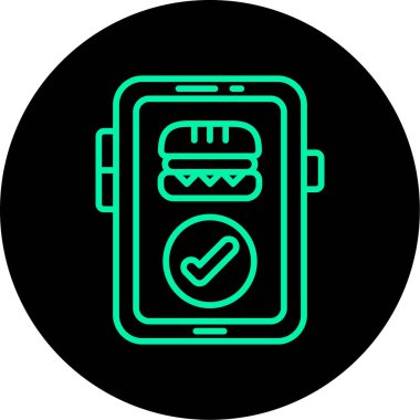 Vektör Mobil simge illüstrasyonu