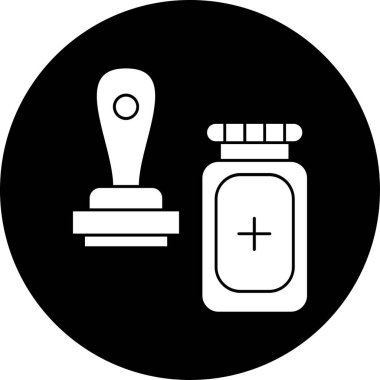 hap simgesi, vektör illüstrasyonu basit tasarım