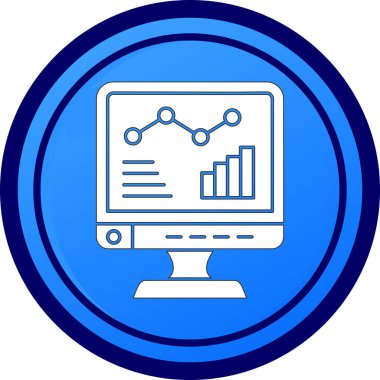 İş çizelgesi. Web simgesi basit illüstrasyon