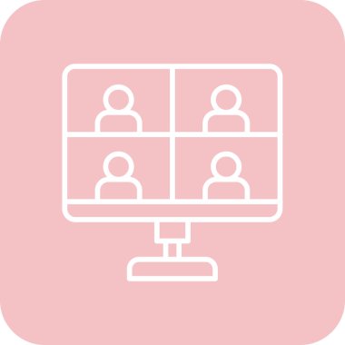 seo modern simgesinin vektör illüstrasyonu