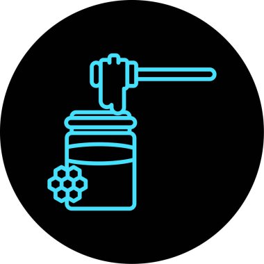 Gıda simgesinin vektör illüstrasyonu