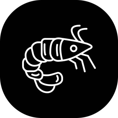 balık simgesi, vektör illüstrasyonu