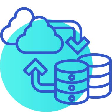 Bulut deposu. Basit tasarım