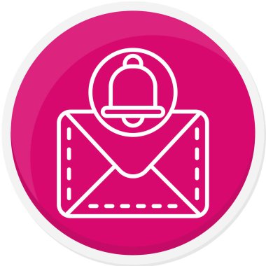 Posta simgesinin vektör illüstrasyonu