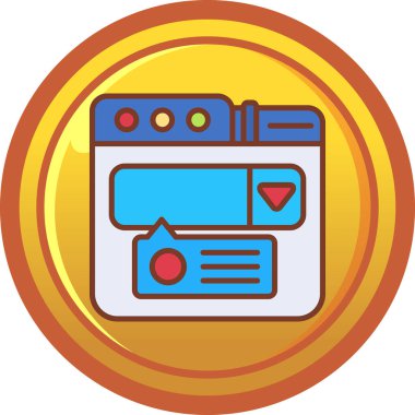 money coin icon vector illustration
