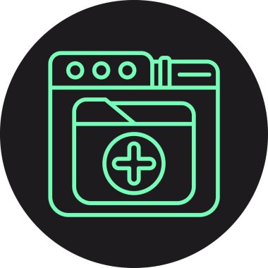 çamaşır makinesi ikon vektör çizimi