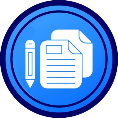 Yapılacaklar listesi web simgesi basit illüstrasyon