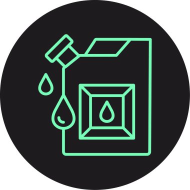 Moda tarzında izole edilmiş arkaplanda su simgesi damlası