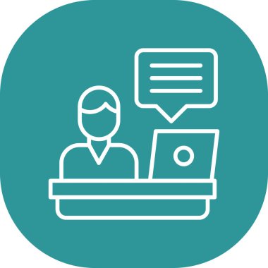 seo modern simgesinin vektör illüstrasyonu