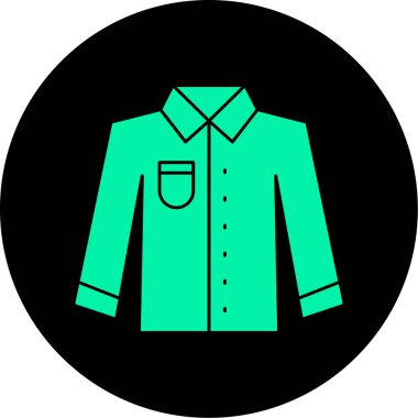 Askılı bir kadın elbisesinin vektör çizimi