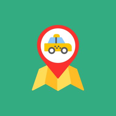 harita pin konumu vektör tasarım illüstrasyonuName