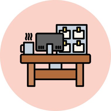 Dükkan. Web simgesi basit illüstrasyon