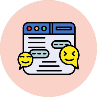 seo modern simgesinin vektör illüstrasyonu