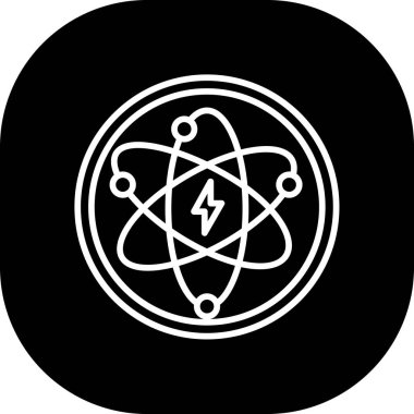 Bilim vektör ikonu tasarımı. Beyaz arkaplanda izole edilmiş vektör illüstrasyonu.