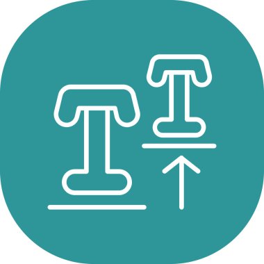 Modern b 'nin vektör illüstrasyonu eksik simgesi