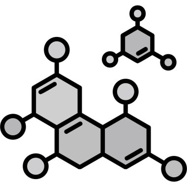 kimyasal matara kimyasal ikonu