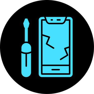 Telefon simgesi vektör illüstrasyonu