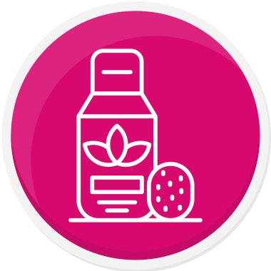 Bir meyve simgesinin vektör illüstrasyonu