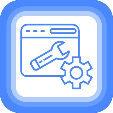 Web tasarımı. Basit simge