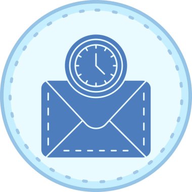 Mektup. Web simgesi basit illüstrasyon