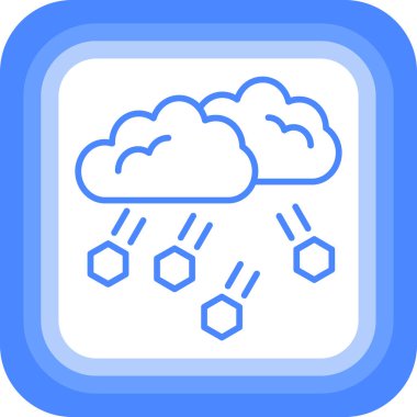 cloud forecast rain icon