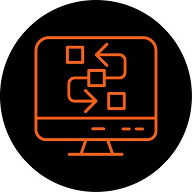 Modern b 'nin vektör illüstrasyonunda belgenin eksik simgesi