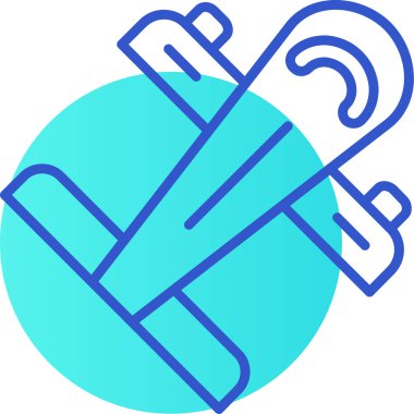 ağ internet bağlantısı simgesi - ana hatlar biçimi