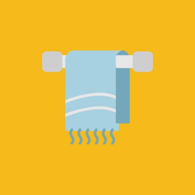 Su damlasının düz tasarım simgesi