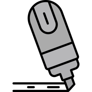 Sondaj. Web simgesi basit illüstrasyon