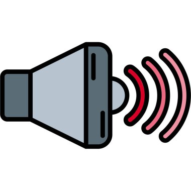 megafon hoparlörü simgesi, özet biçimi