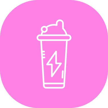 Enerji simgesinin vektör illüstrasyonu