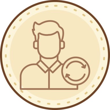 Sikke Simgesi vektör illüstrasyonu