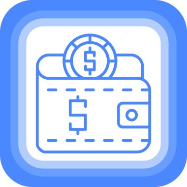 Para için. Web simgesi basit tasarım